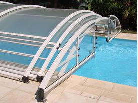 Structure de l'abri de piscine Klasik no line B 