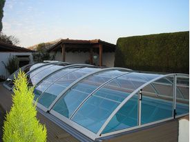 Structure de l'abri de piscine Klasik Excellence B 2014