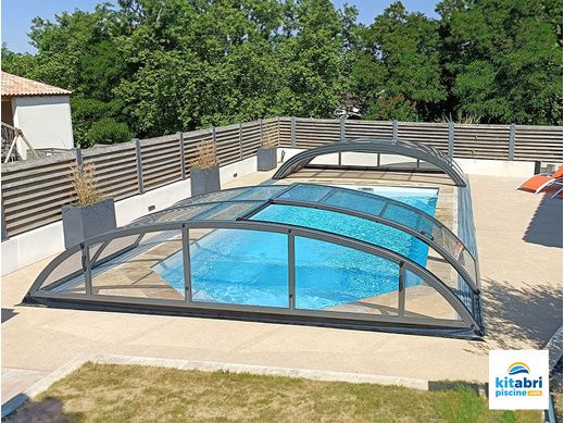 Kitabripiscine - Spécialiste des abris de piscine et abris spa en kit