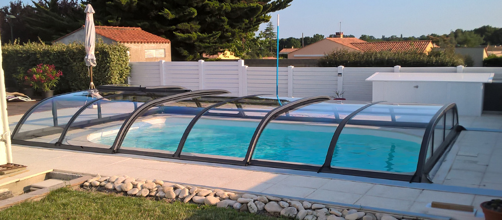 abri de piscine d'occasion